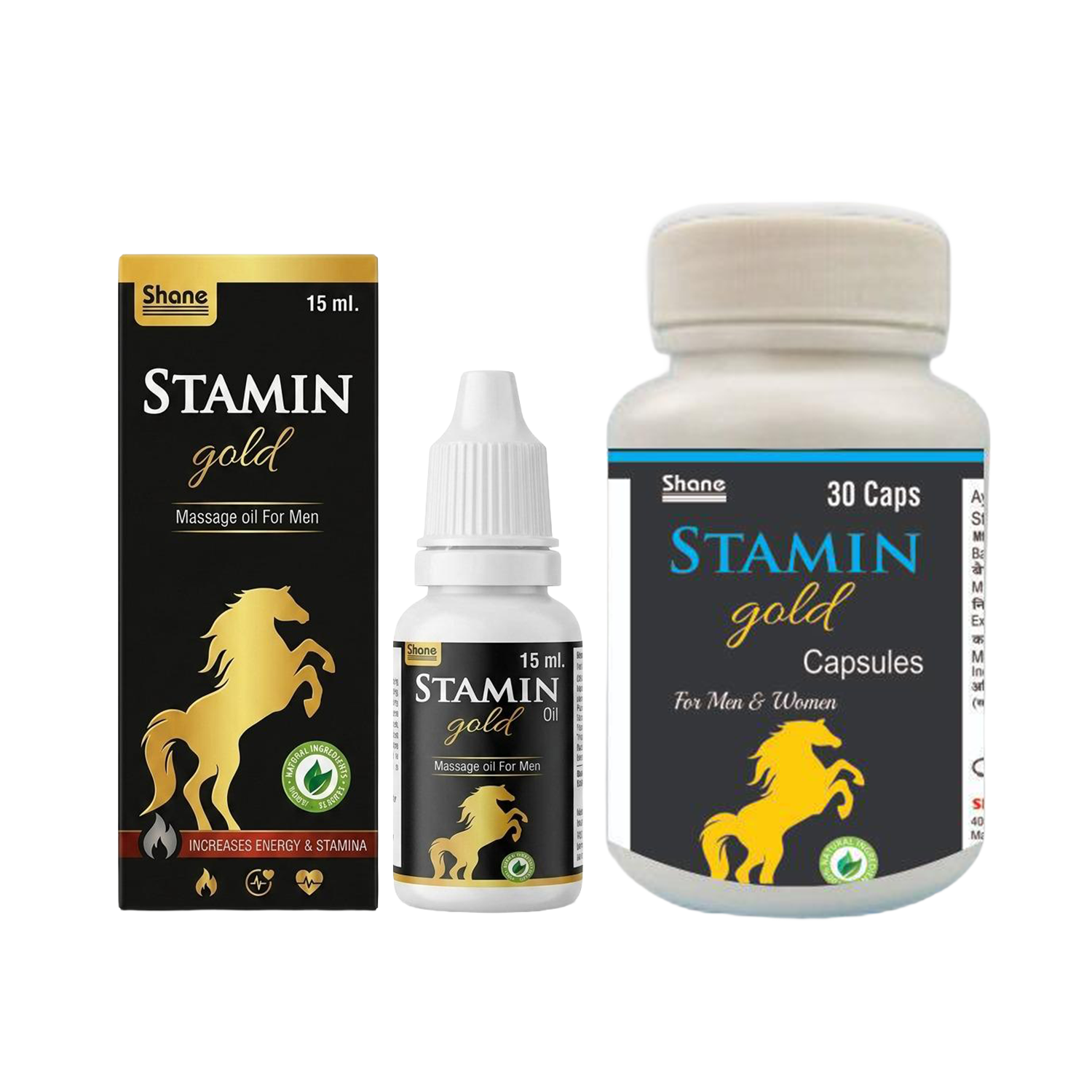 STAMIN GOLD Oil and Capsules